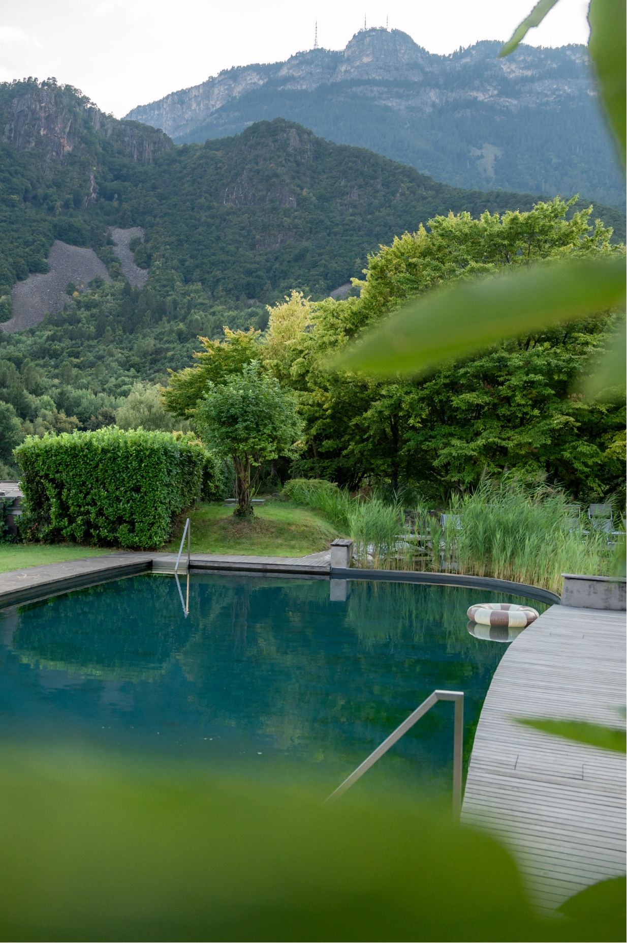 Outdoor Pool Hotel Stroblhof